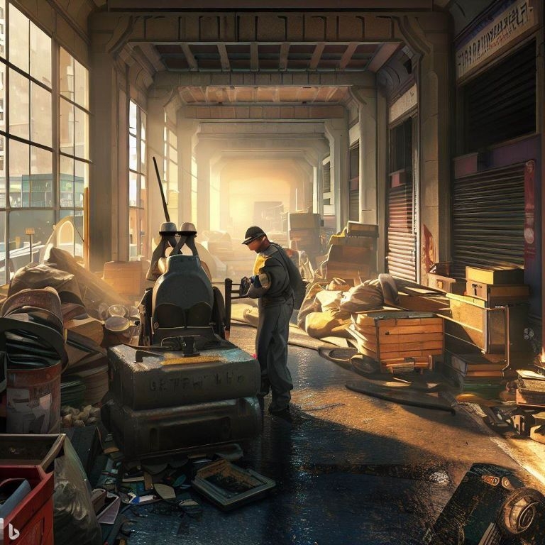 Vaciado de locales comerciales en Sant Fost de Campsentelles