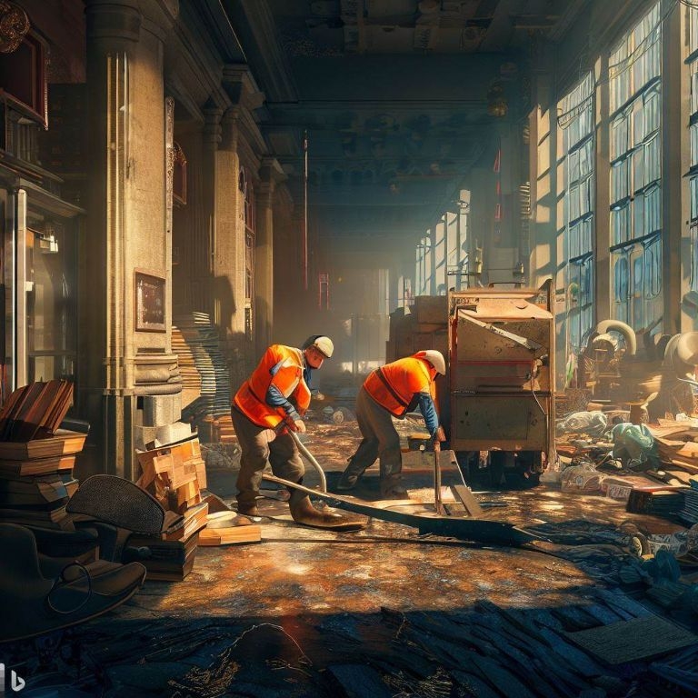 Vaciado de locales comerciales en Viladecavalls