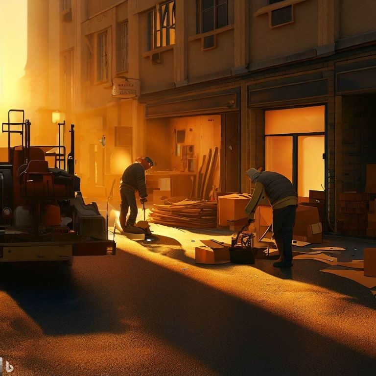 Vaciado de locales comerciales en Taradell