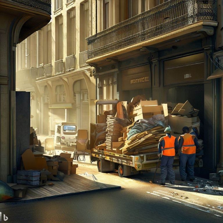 Vaciado de locales comerciales en Angles