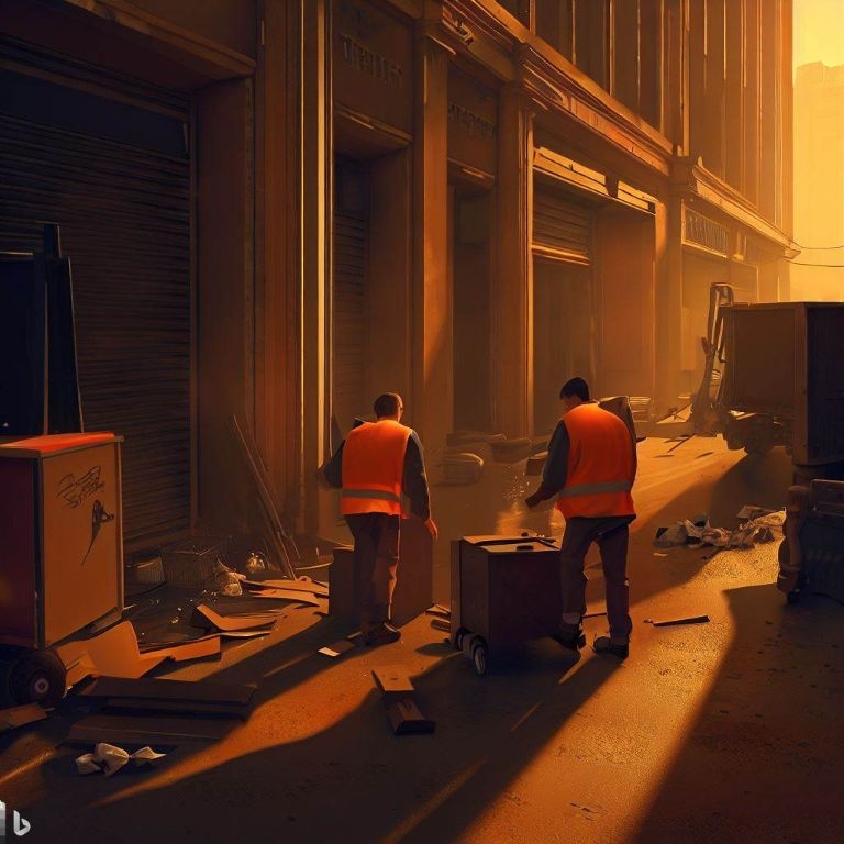 Vaciado de locales comerciales en Celra