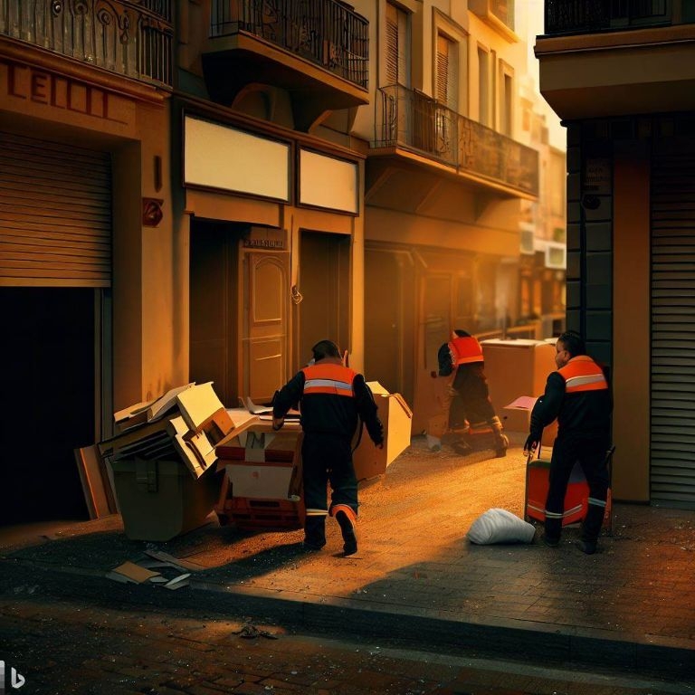 Vaciado de locales comerciales en Roses