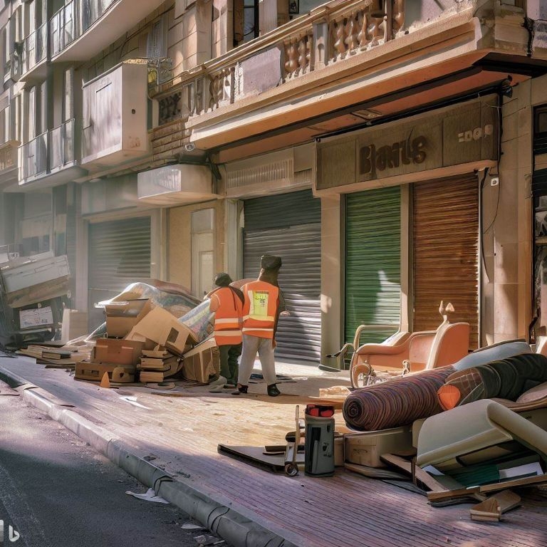 Vaciado de locales comerciales en Malgrat de Mar