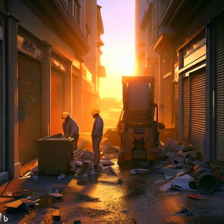 Vaciado de locales comerciales en Reus