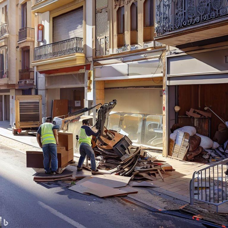 Contribución a la economía circular: Beneficios del reciclaje en el vaciado de locales comerciales