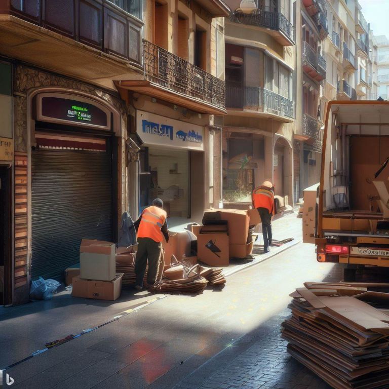 Gestión de restos y reciclaje: Desafíos del vaciado de locales comerciales en Sant Cugat del Valles